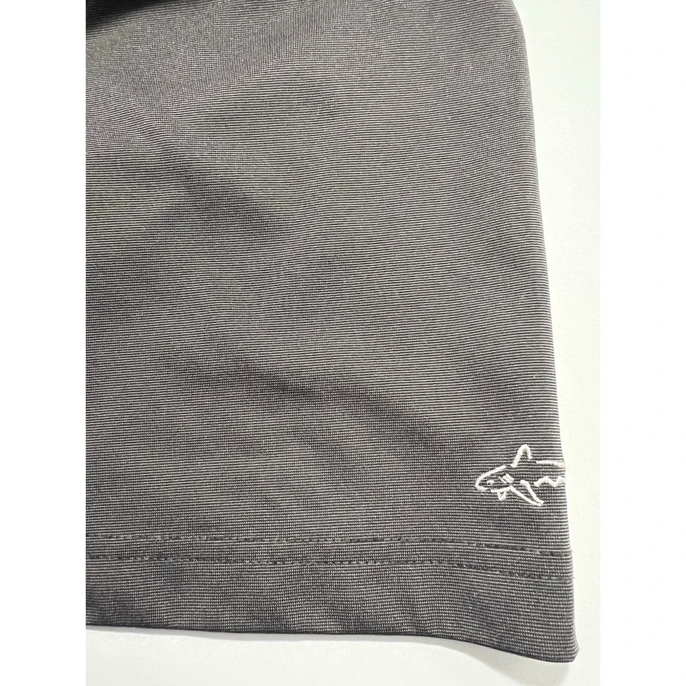Greg Norman Performance Polo Play Dry Men's Gray Golf Polo Shirt Size LG